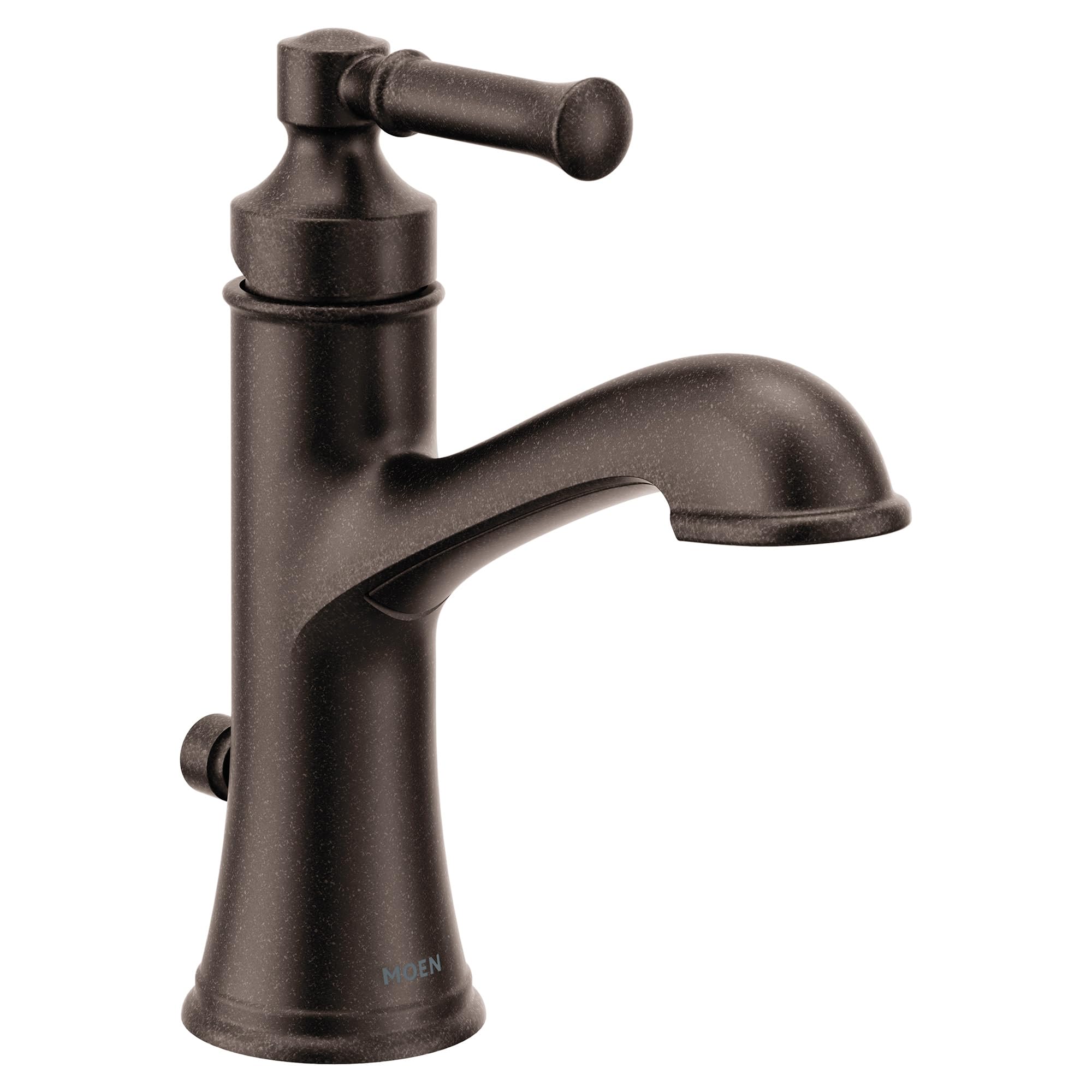 Robinet de salle de bain Moen Dartmoor en bronze huilé au design vintage élégant