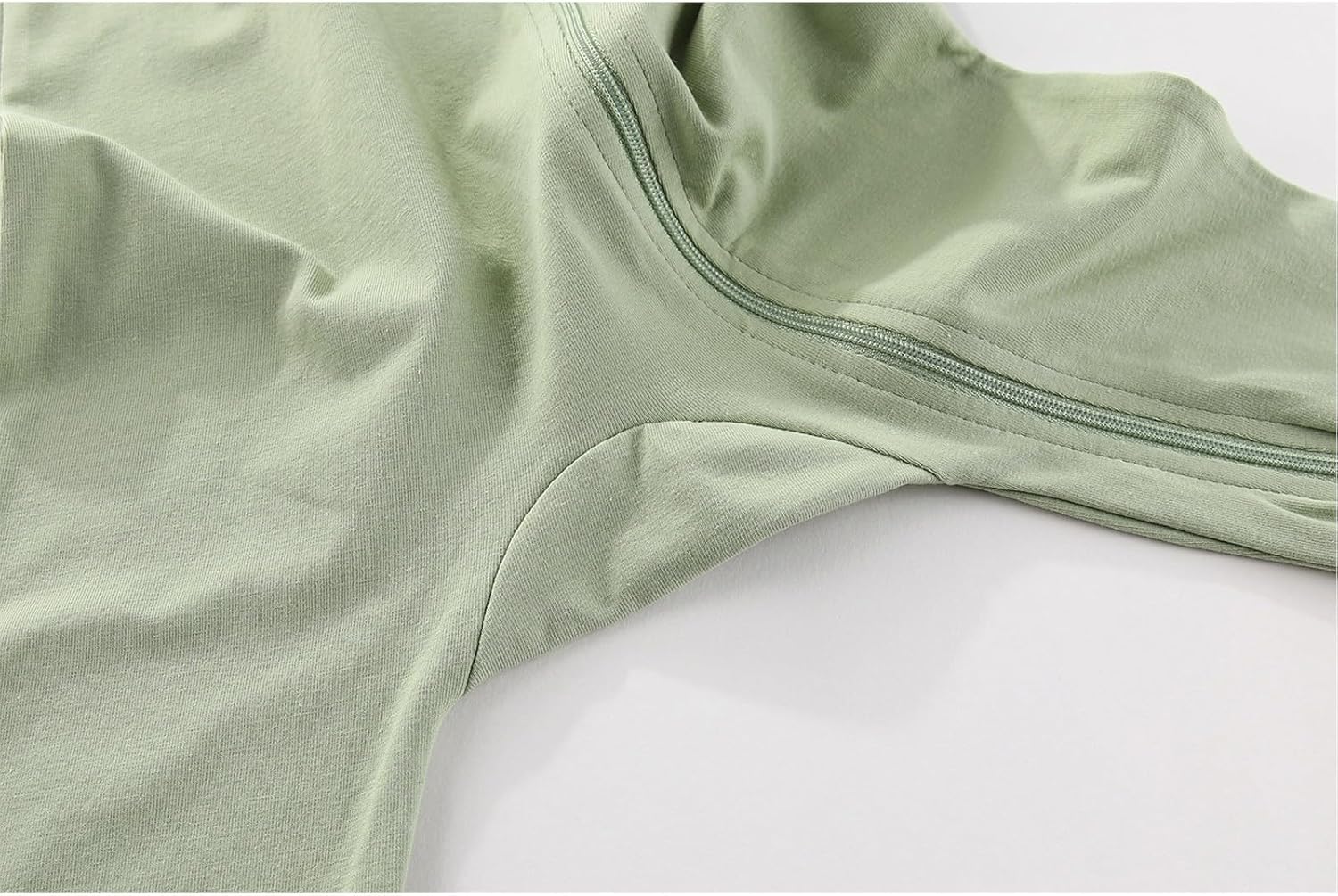 Baby Boy Girl 2-Pack Rompers with Socks 0-18M Toddler Unisex Zipper Short Sleeve Jumpsuits Clothes - Image 4