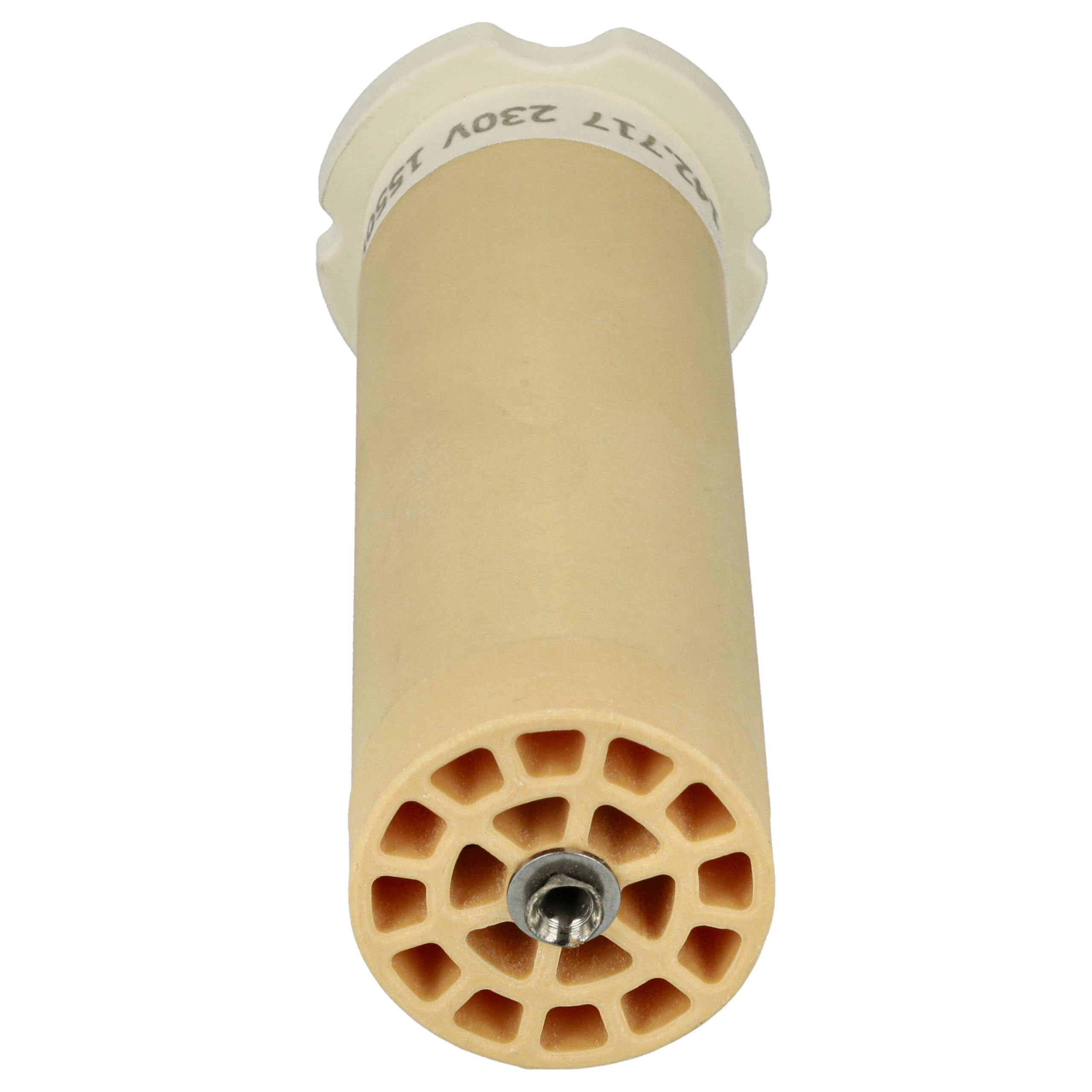 vhbw 3x Elemento calefactor reemplaza Leister 142.717 para pistola de soldadura - 1550 W, Cerámica, 2,6 x 9,1 cm