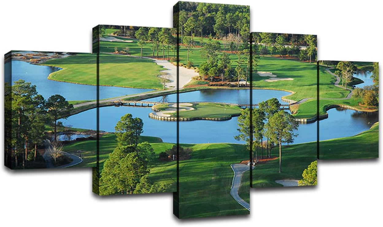 Artbrush Tower King's North Golf Course Wall Art, Canvas