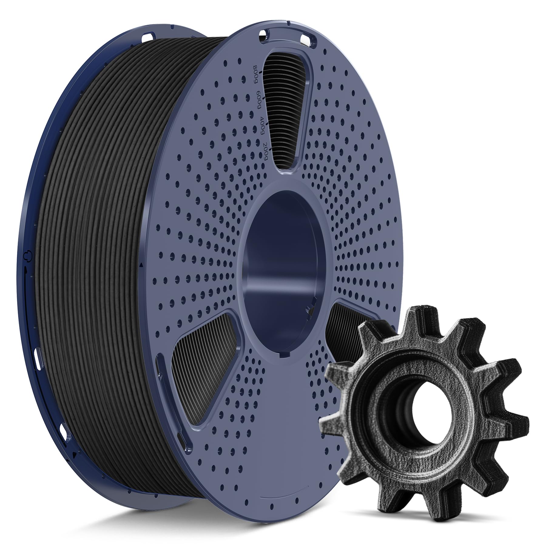 SUNLU PETG Filament 1.75mm,1kg,Matte Black