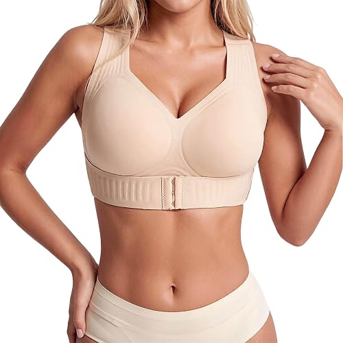 58% off promo code for Aniywn Back Support Bras for Women Posture Front Closure Back Shaping Bra on Amazon