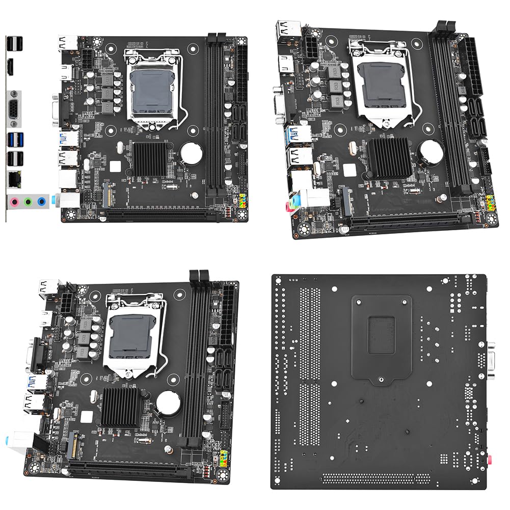 B75M-I Scheda madre compatta LGA 1155 DDR3 M.2 NVMe SATA3 USB3.0 Gigabit Ethernet Audio per computer
