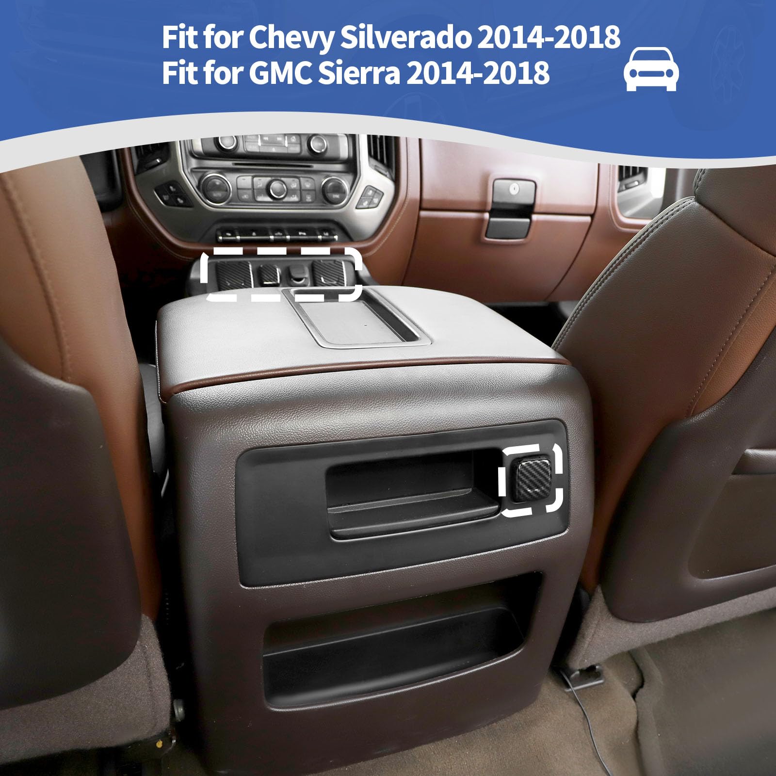 2025 silverado cigarette lighter location Amazon.com: RT-TCZ for Silverado Cigarette Lighter USB Socket Cover Trim  for Chevrolet Silverado GMC Sierra 2014-2018 Black Carbon Fiber Grain  Interior Accessories 5pcs : Automotive
