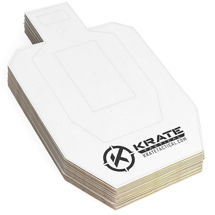Buy KRATE Tactical Cardboard Targets Competition Paper Silhouette