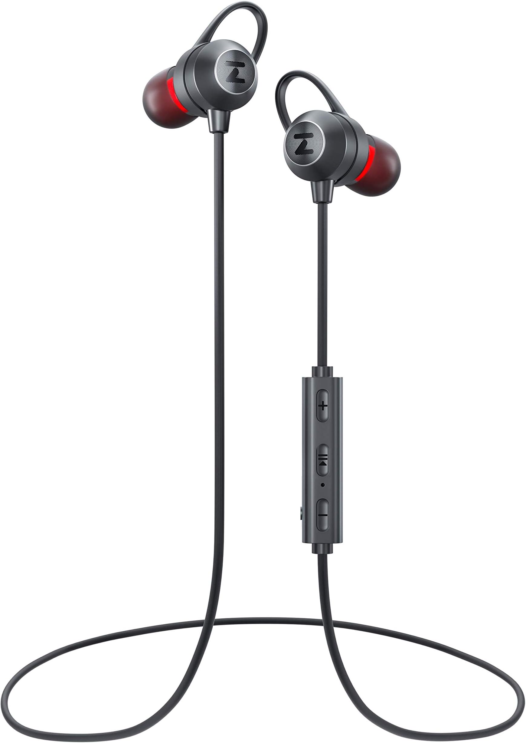 Old Model! Best Bluetooth Earphones for Running - Wireless 4.1 in Ear Earphones with Microphone - IPX5 Sweatproof - Upgraded 2019 Design - Sport Earbuds - Noise Cancelling aptX Auriculares