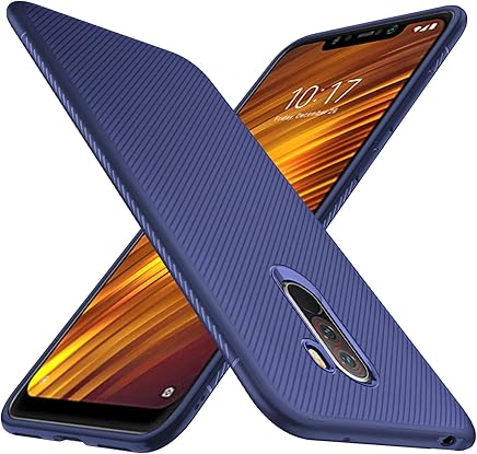 iBetter Xiaomi Pocophone F1 Funda Fina de Silicona, Xiaomi Pocophone F1 Funda Suave y Duradera, Funda de TPU. Funda para Smartphone Xiaomi Pocophone F1. Azul iBetter Xiaomi Pocophone F1 Funda Fina de Silicona, Xiaomi Pocophone F1 Funda Suave y Duradera, Funda de TPU. Funda para Smartphone Xiaomi Pocophone F1. Azul