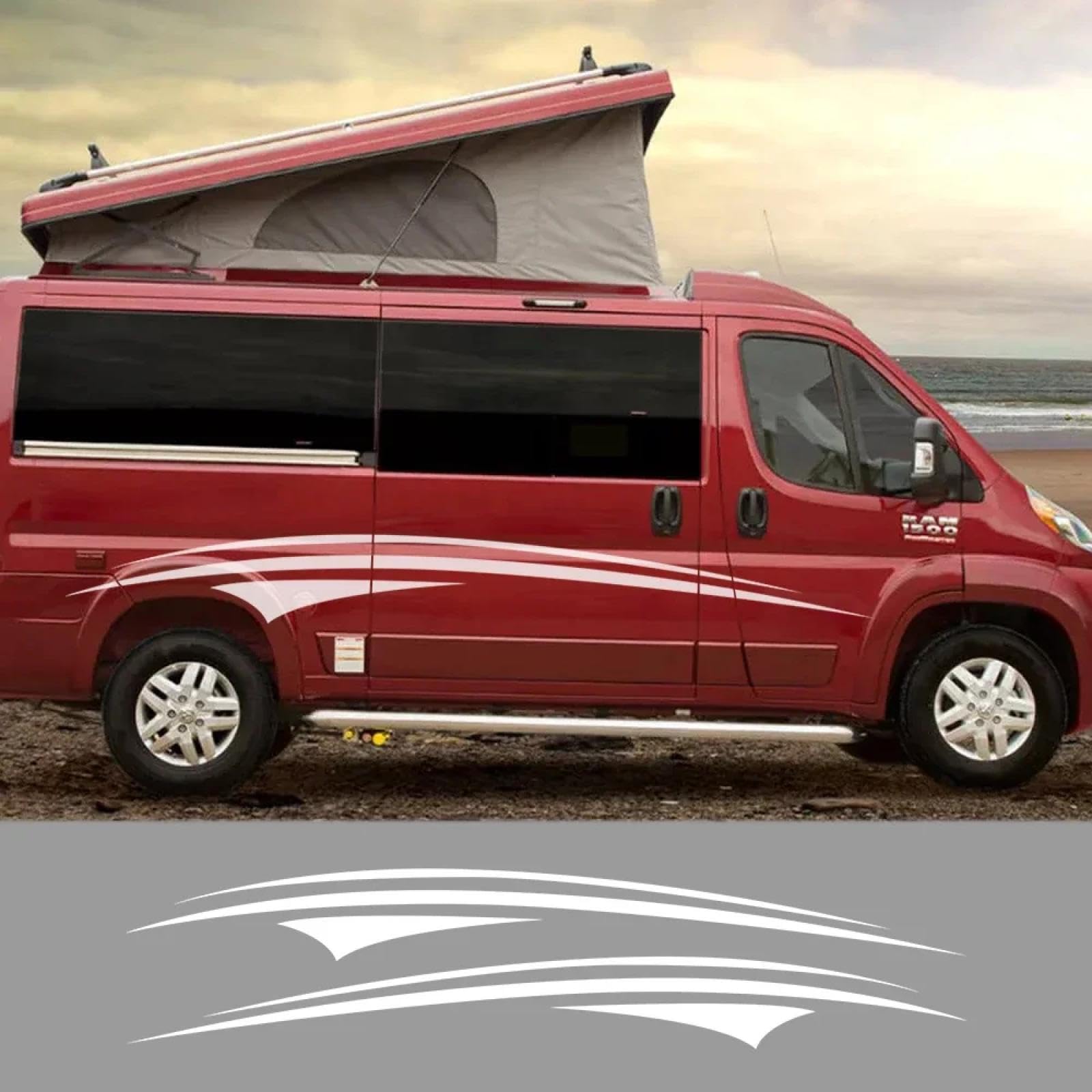 Decal Per Camion Horsebox Adesivi Grafici Per Scatola Cavalli - Foto 5