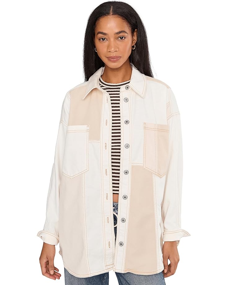 Free People Ivory Mountain Roads Shirt - Main View