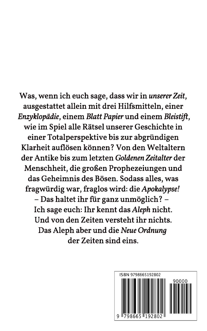 Novus Ordo: Eine Einführung in die Apokalypse oder Geometrie der Endzeit