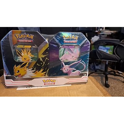 pokémon trading card game jolteon espeon tin bundle Buy 2023 Pokemon at Ubuy Martinique just waiting to be opened and added to your collection. Pokemon Scarlet & Violet: Prismatic