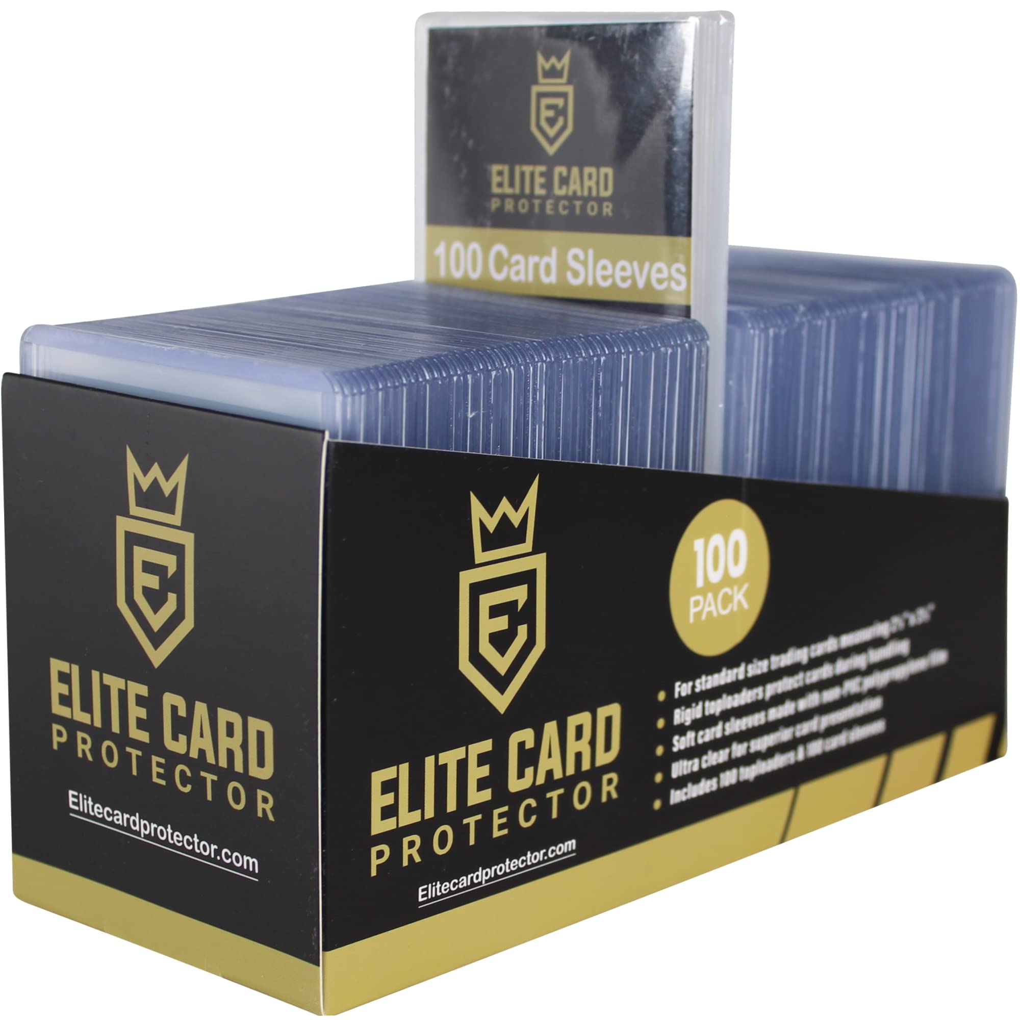 Buy Elite Card Protector 3" x 4" Toploaders. Toploader + Sleeves for