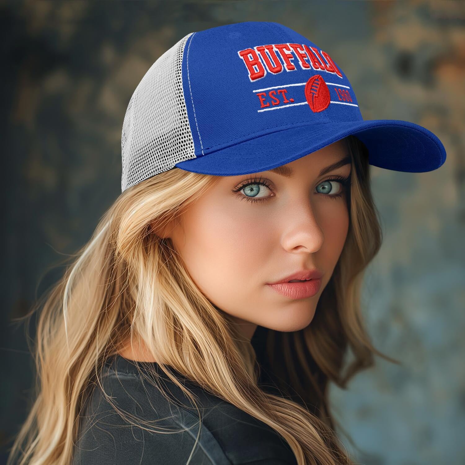 Trucker Hat for Men Women Apparel Gifts Costume Embroidered Baseball Cap - Image 5