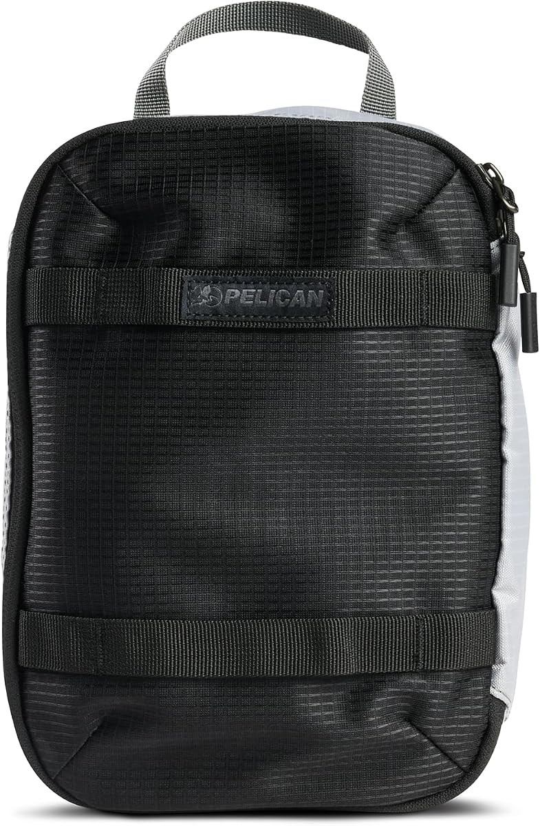 Pelican ModPak Packing Cube - Travel Organizer - Medium (Charcoal) | Fabric packing cube with grab handles and attachment points for organization, protection and travel