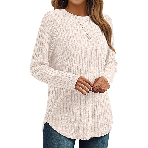 AUTOMET Womens Long Sleeve Shirts Fall Fashion Tops Blouses Dressy Sweaters Tunic Winter Clothes Casual Outfits