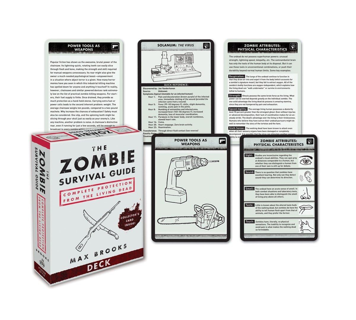 The Zombie Survival Guide Deck: Complete Protection from the Living Dead Cards – July 22, 2008