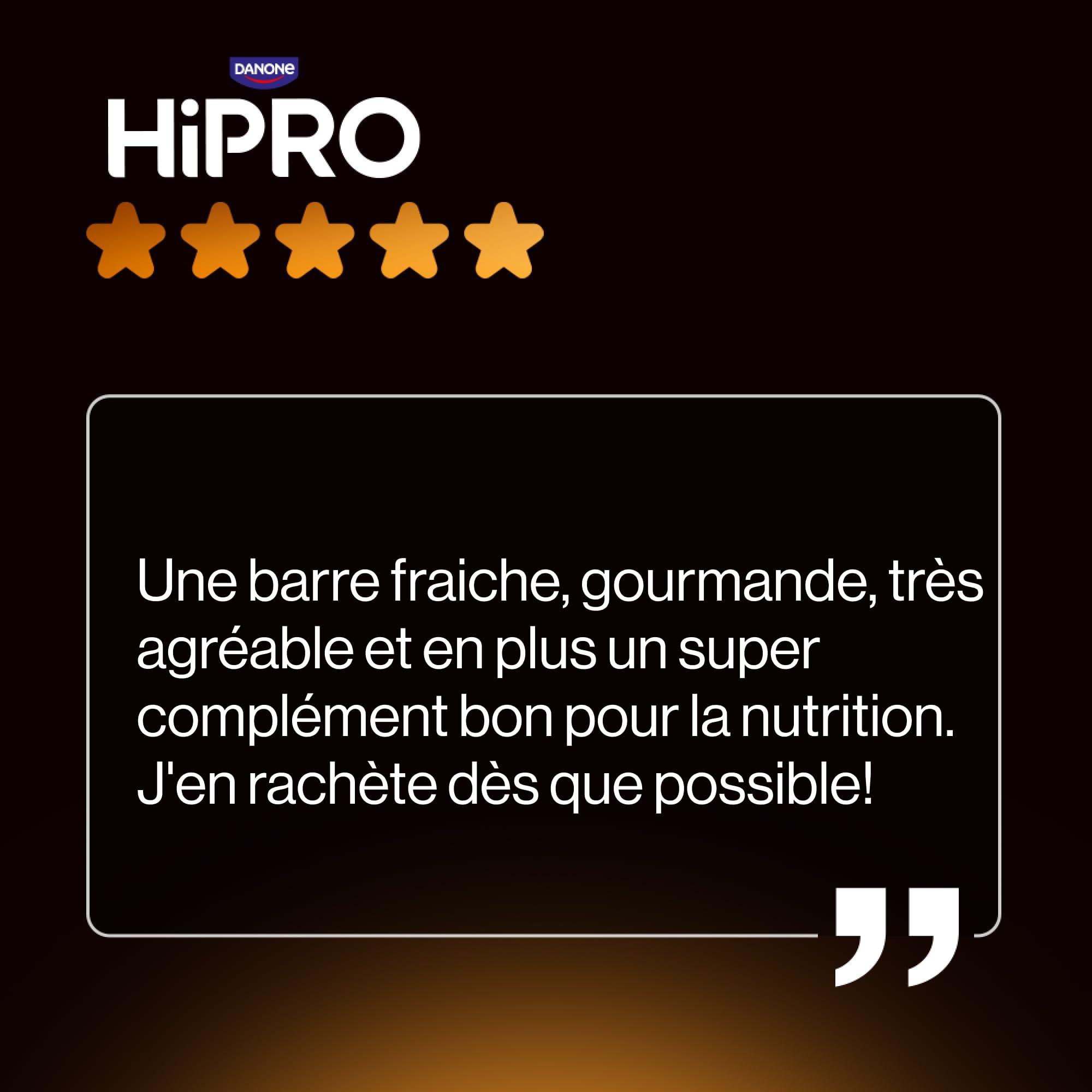 HiPRO Barre Protéinée – Caramel – 45g – Riche en Protéines, Magnésium & Vitamine B9 - Pack de 12