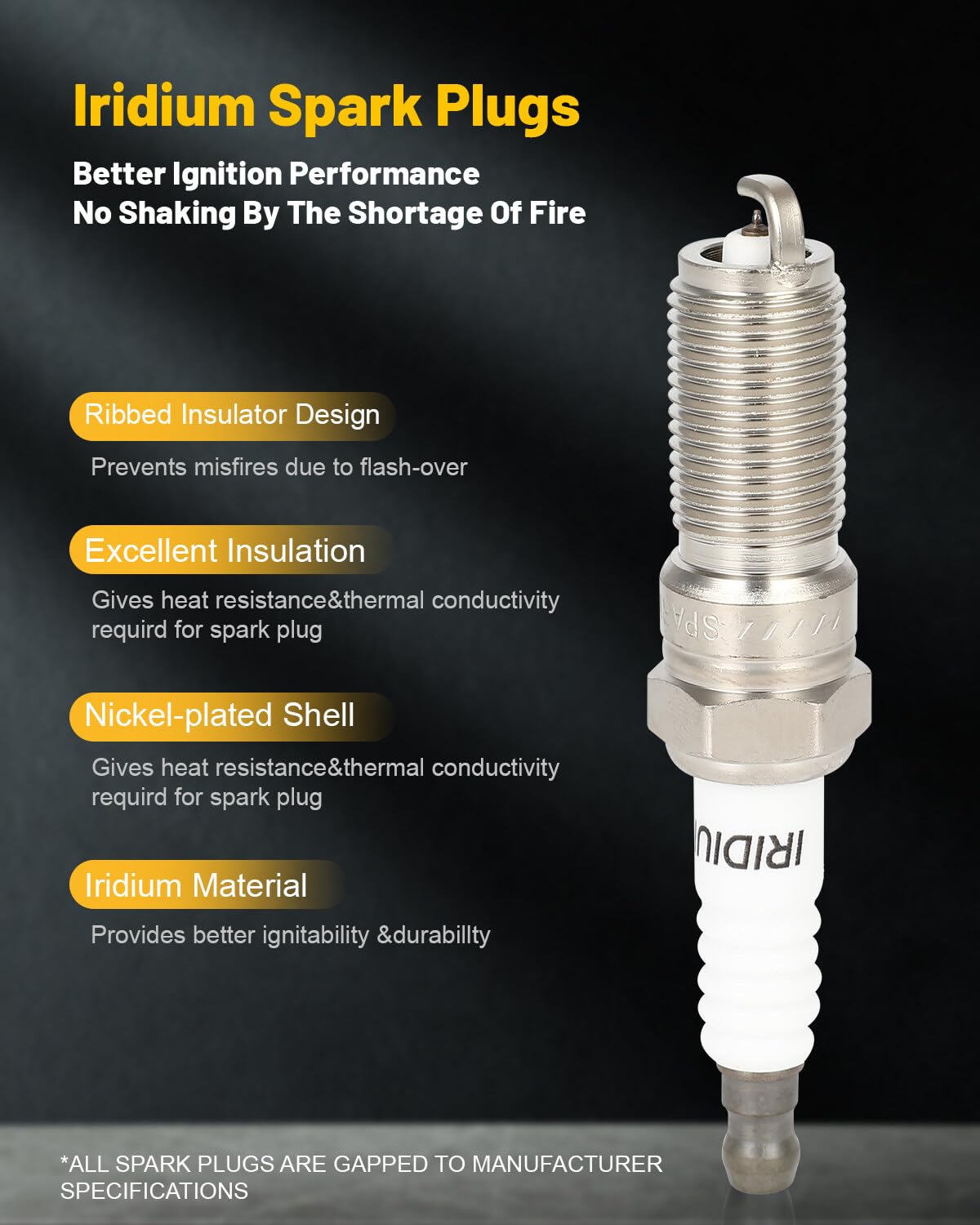 2013 Ford F150 Ignition Coil 4-Pack Ignition Coil &amp; Spark Plug Set For 2009-2020 Ford Fusion &amp; Escape 2.0L/2.5L - OEM Replacement Ford Fusion Escape Ignition Coils