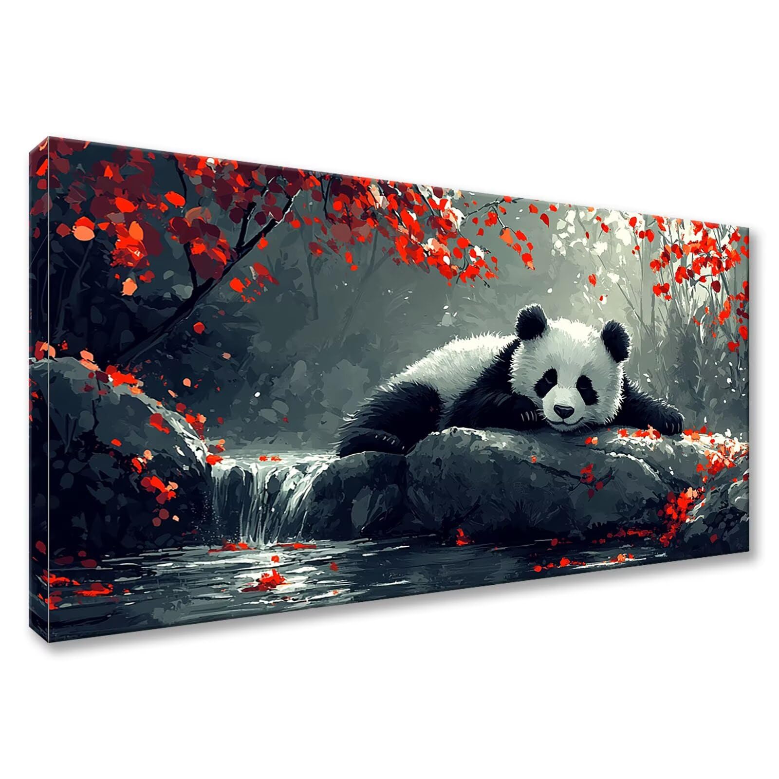 Malowanie diamentami Pełny zestaw do malowania diamentami Panda Dorośli DIY Zwierzę Obrazy z koralikami, 5D Pełne wiertło diamentowe diamentowe malowanie diamentowe do dekoracji ścian, prezent dla