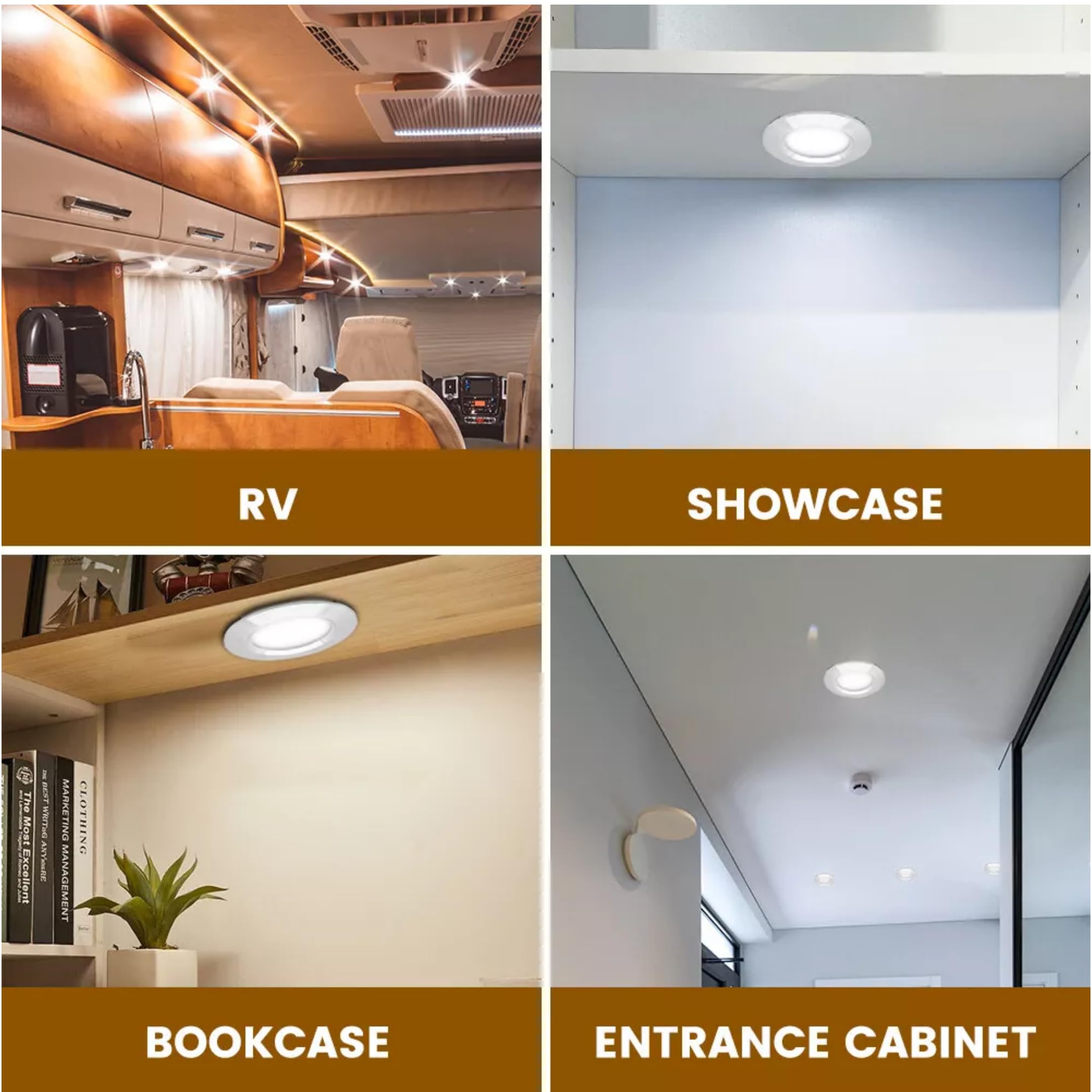 LED mini inbouwspot, lang | LED Lamps 12V | Electrics, Batteries for Motorhomes, Campervans, Caravans | Camping Shop | Reimo.nl