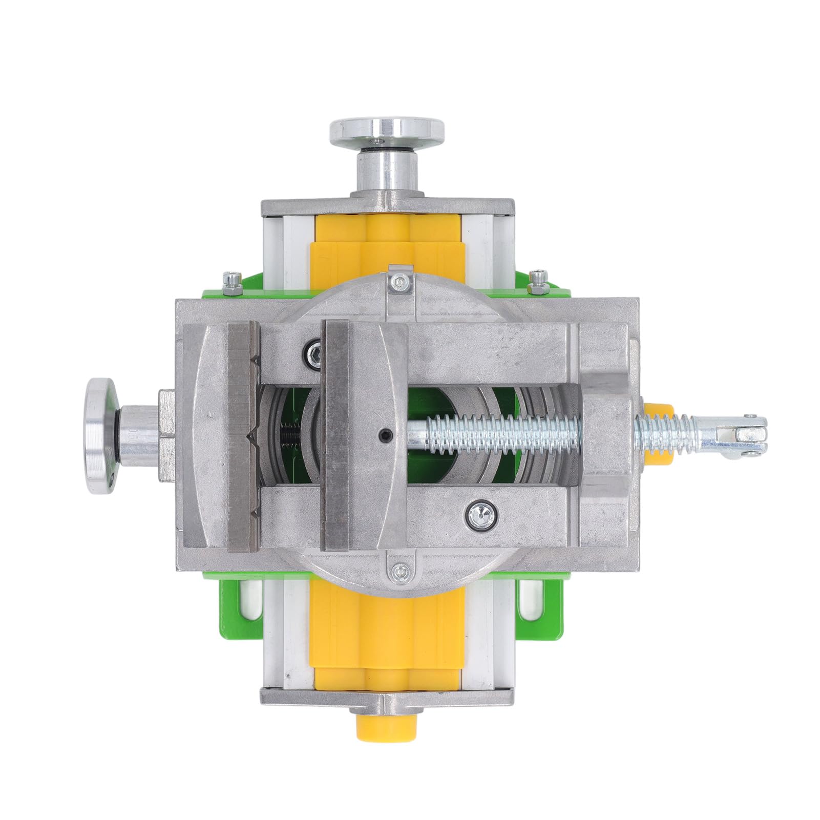 Mini XY Compound Drill Press Vise with Horizontal Cross Slide for Milling and Drilling 0-77mm Adjustable Clamping Range Precision Machine Vise for CNC Milling Metalworking and Workshop Use - Image 3