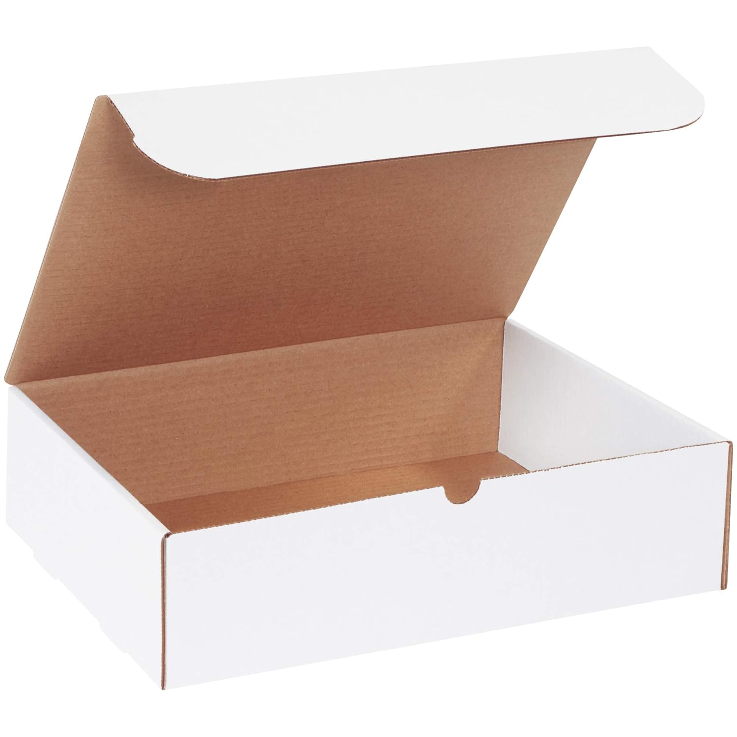 BOX USA BMIBMS1000 15 1/8"L x 11 1/8"W x 4"H, White (Pack of 50)