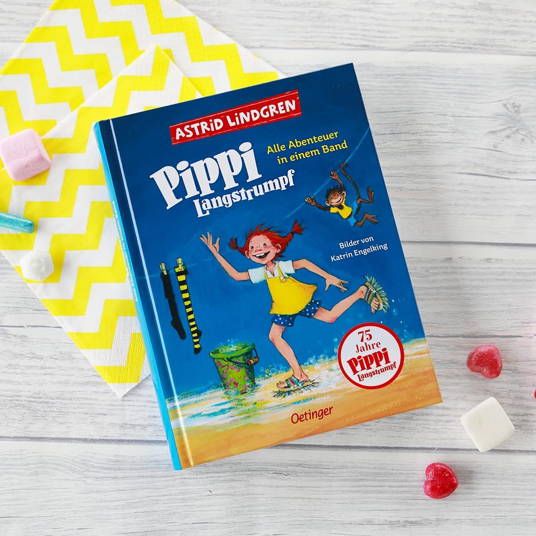 Pippi Langstrumpf. Alle Abenteuer in einem Band: Alle drei farbig illustrierten Pippi-Geschichten von Astrid Lindgren in einem Buch