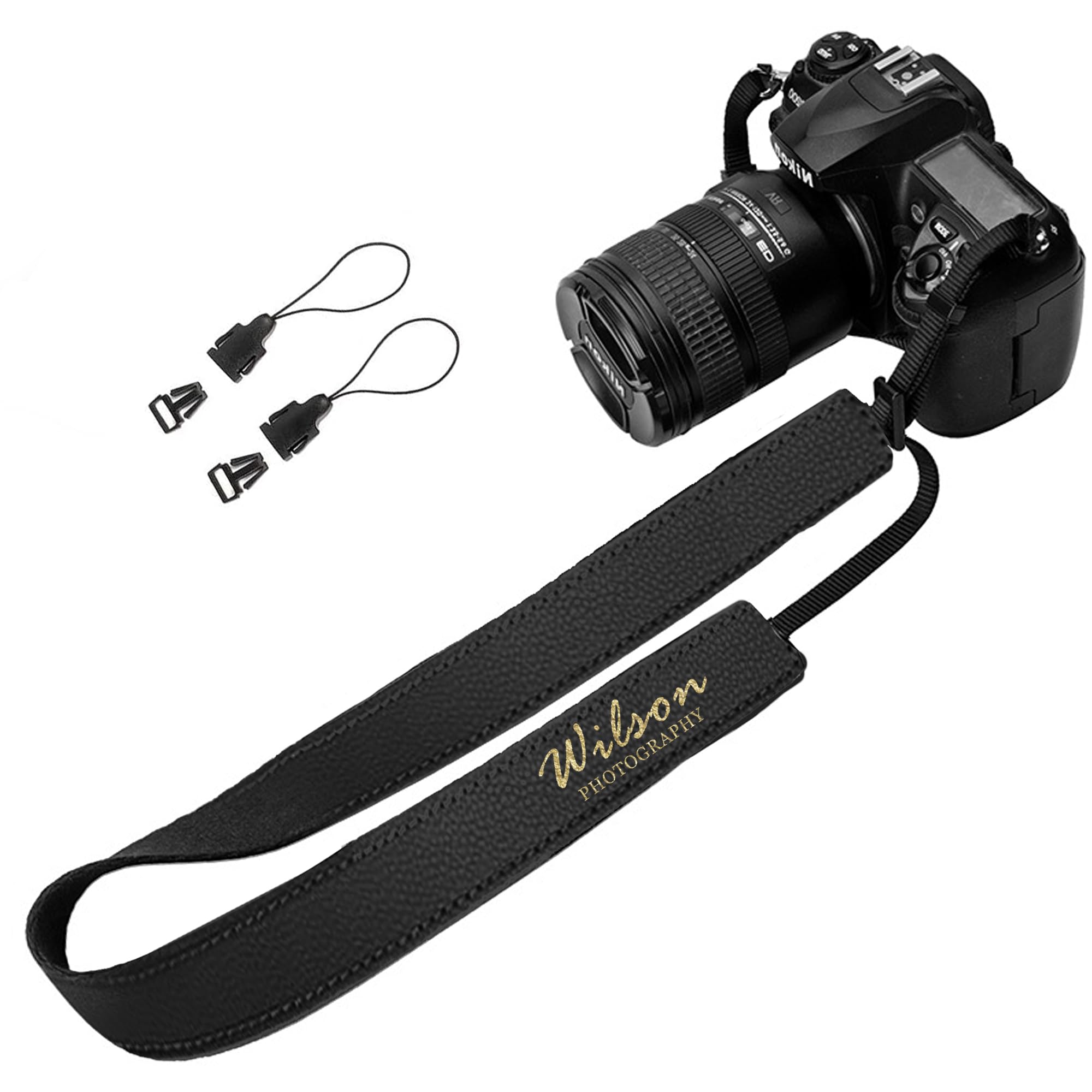 EDSG Personalized Camera Strap with Quick Release, Adjustable Strap for DSLR SLR Cameras, Custom Photographer Gift