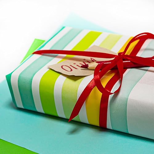 Miniatura 2 de Rollo de satén de cinta roja de 14 de pulgada, 36 yardas, perfecto para álbumes de recortes, arte, boda, corona, embalaje de cumpleaños, envolver