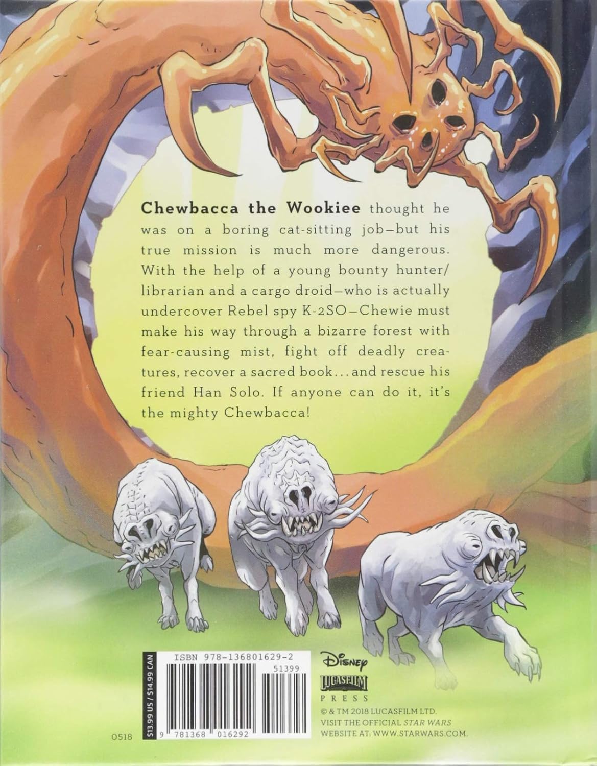 Star Wars The Mighty Chewbacca in the Forest of Fear      Hardcover – May 25, 2018