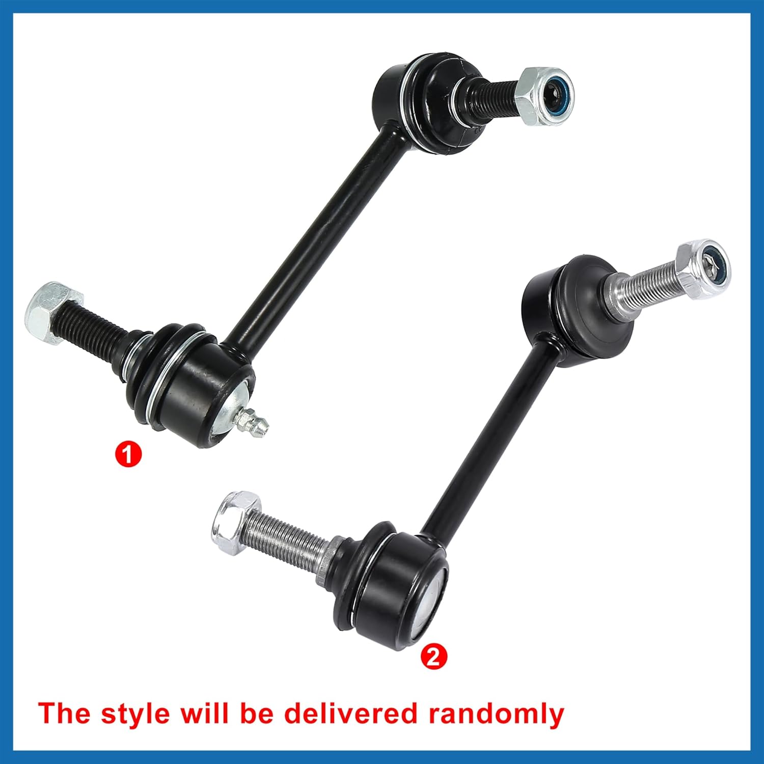 2pcs Rear Suspension Sway Bar End Links Stabilizer Sway Bar Link K6667 K6668 15071424 for Chevrolet Trailblazer 2002-2009 Item Replacement