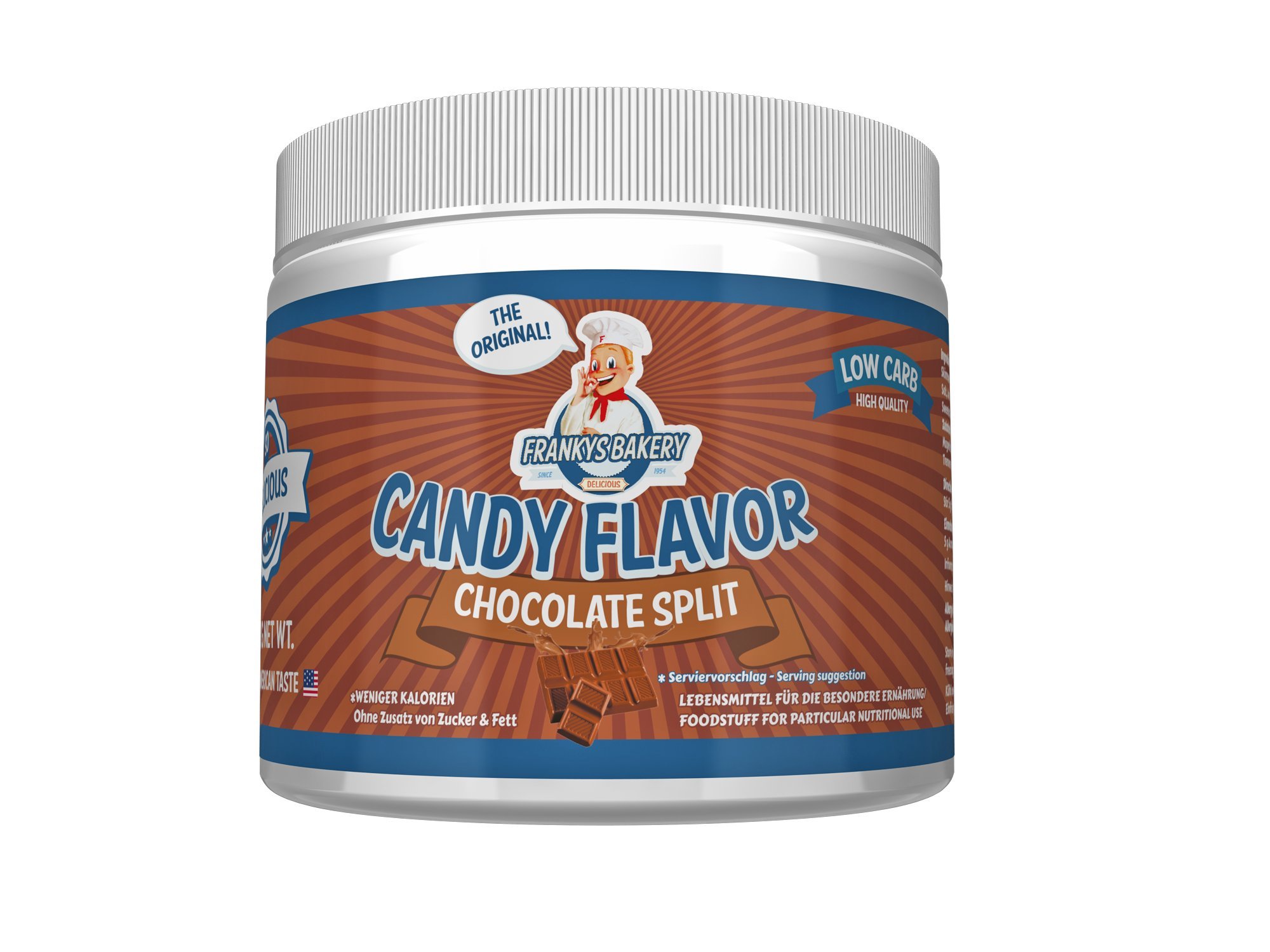 FRANKYS BAKERYCandy Flavour Powder, Chocolate Split, 200 g