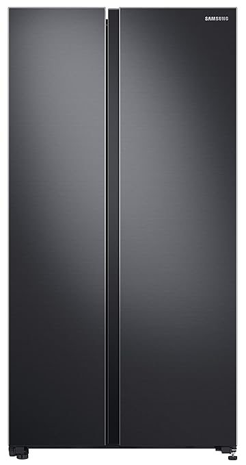 Samsung 692 L Inverter Frost-Free Side-by-Side Refrigerator (Gentle Black Matt)
