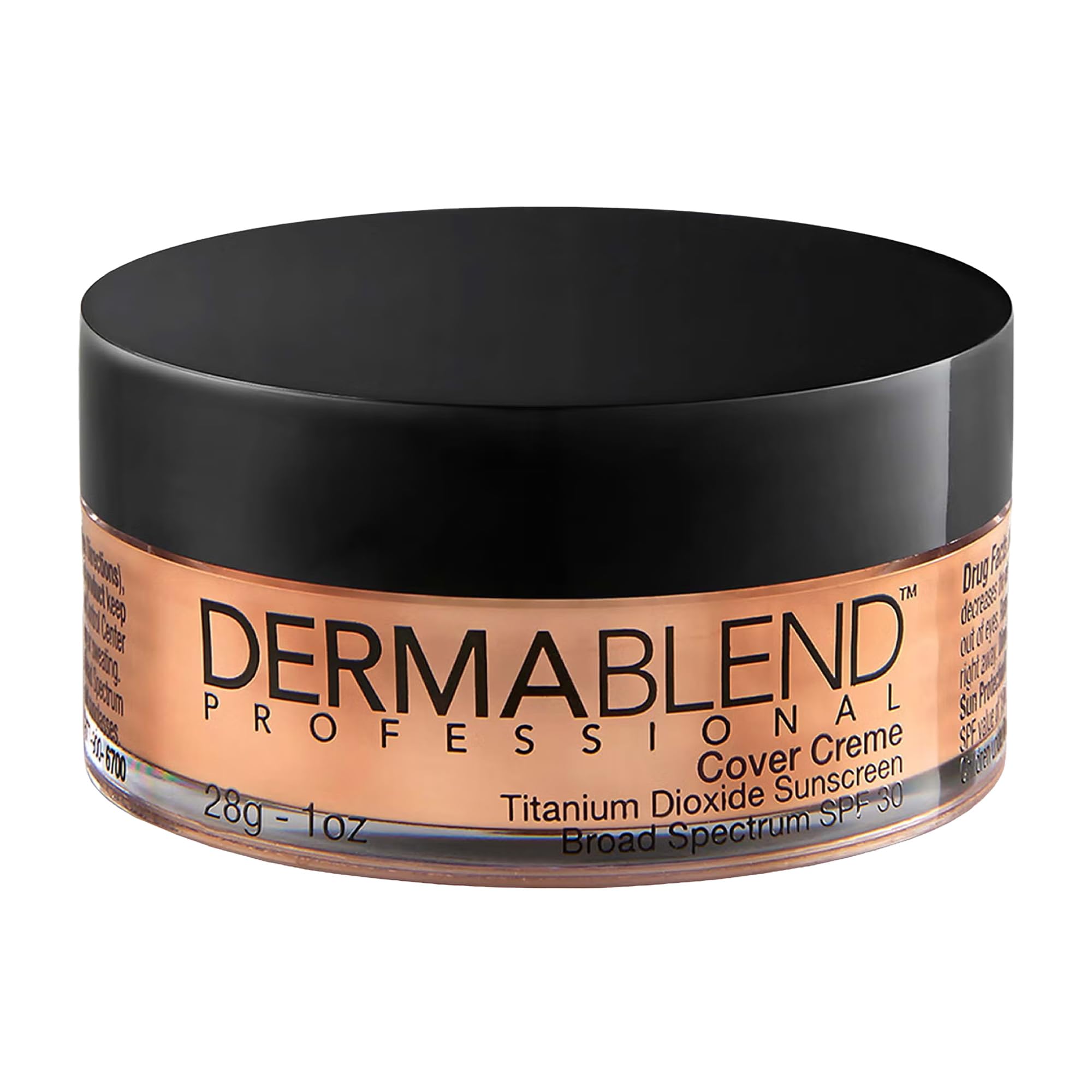 DERMABLEND Cover Creme High Color Coverage Spf 30-40N Golden Beige For Women Foundation 1 Fl Oz (Pack of 1)