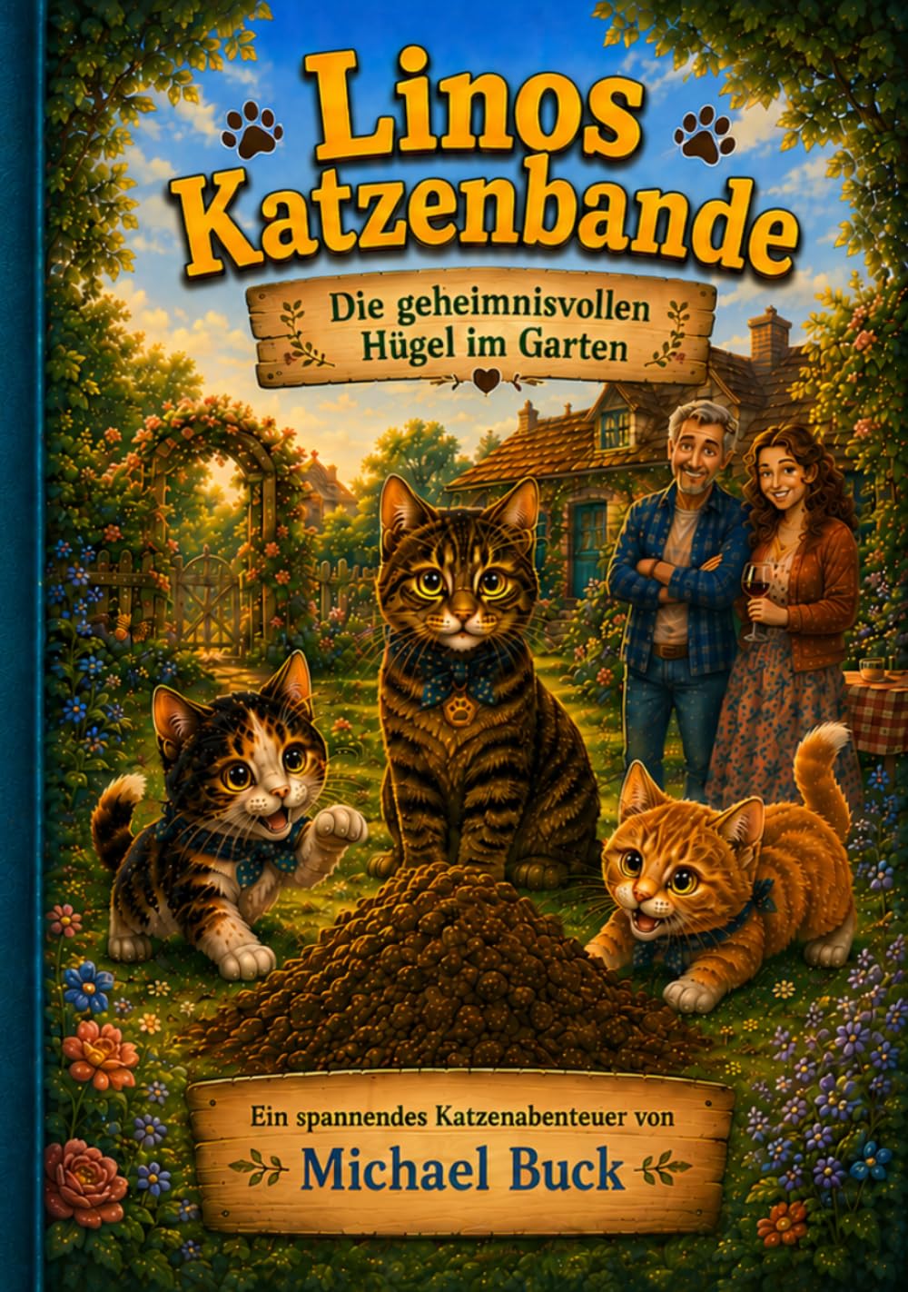 Linos Katzenbande: Die geheimnisvollen Hügel im Garten