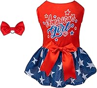 Vista 17 de CuteBone - Vestido de malla para perros, vestido de sol de Halloween para cachorros, atuendo para mascotas, moda de verano para perros pequeños