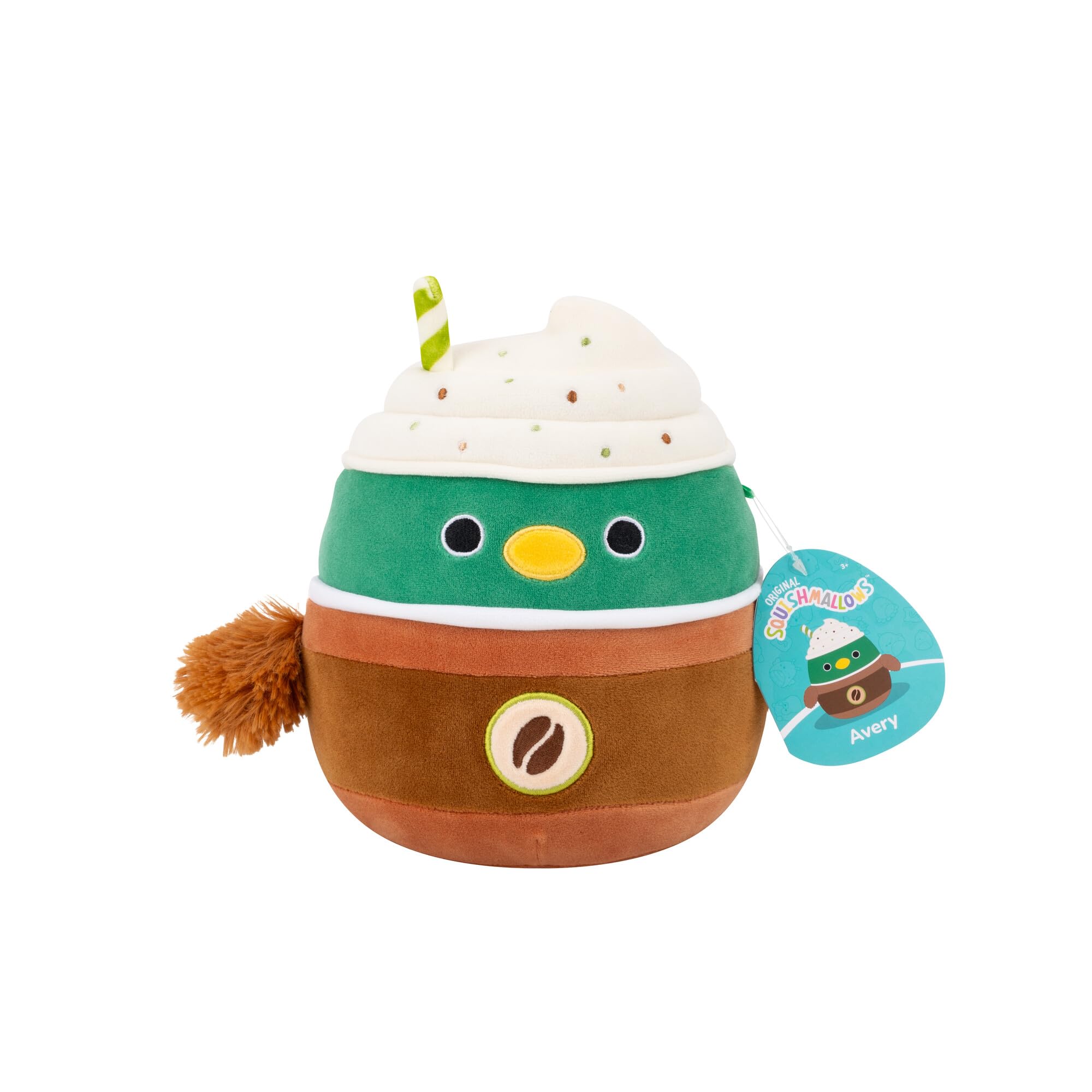 Squishmallows Avery Le Canard colvert Original de 19 cm