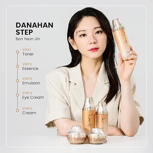 Miniatura 7 de Danahan Bon Yeon Jin - Juego especial antiarrugas para el cuidado de la piel (Toner 5.4fl oz x 2ea, emulsión 5.4fl oz) hidratante, de alta
