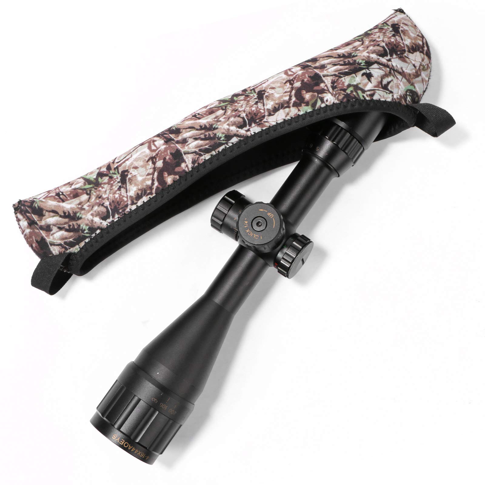 Yutetuter 4-Pack Scope Cover Waterproof Neoprene Scope Covers Optics Lens Cover 12