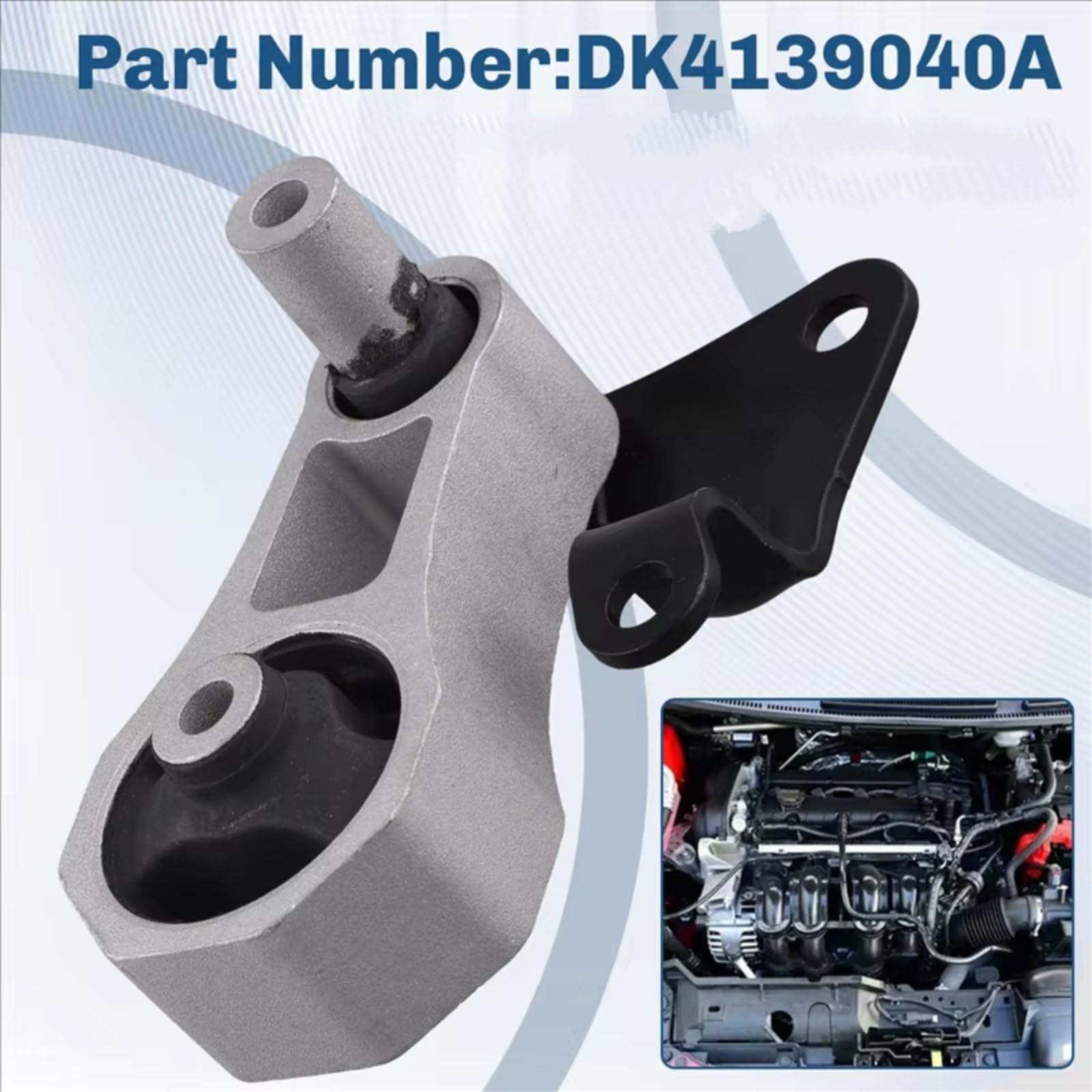 Compatibile Con Ford Per Fiesta 2009 2010 2011 2012 Supporto Biscotto In Gomma Per Motore E Trasmissione Accessori Ricambi DK4139040A-AD39 Supporto Motore Lato