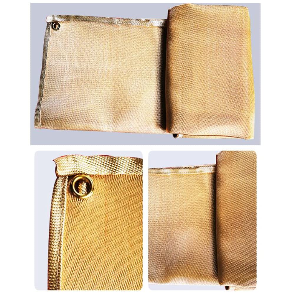 Couverture de soudage Robuste en Fibre de Verre avec œillets for Bouclier