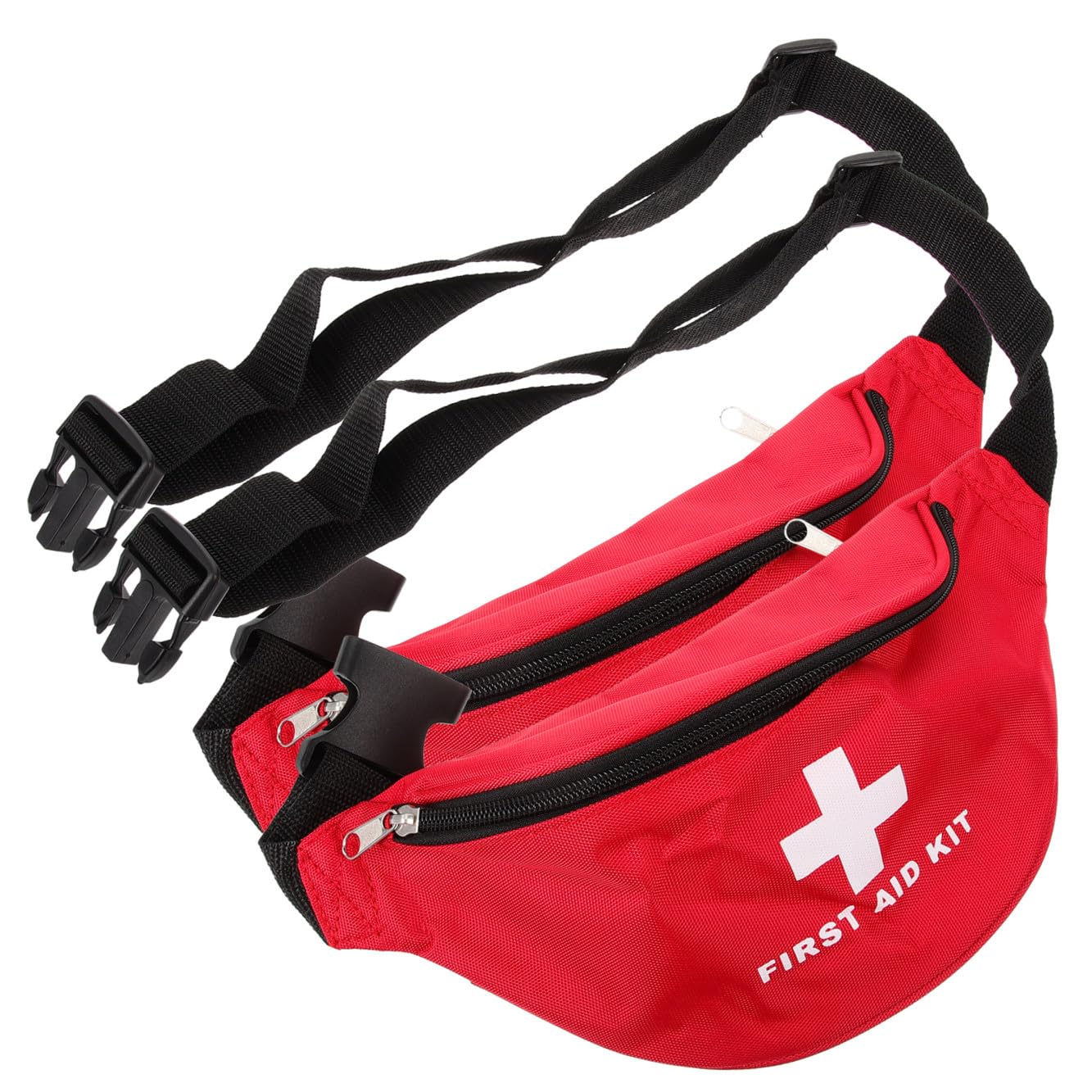 TOYANDONA 4 Set Sacca Di Pronto Soccorso Borsa Per Attrezzature Mediche Borsa Di Emergenza Vuota Borse Per Medicinali Borsa Medica Vuota Tela Di Nylon Rosso 2 Pezzi*4