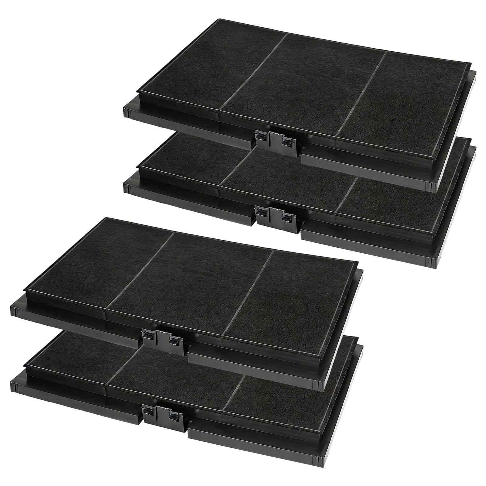 4 filtri ai carboni attivi per cappa aspirante Bosch DSZ4551