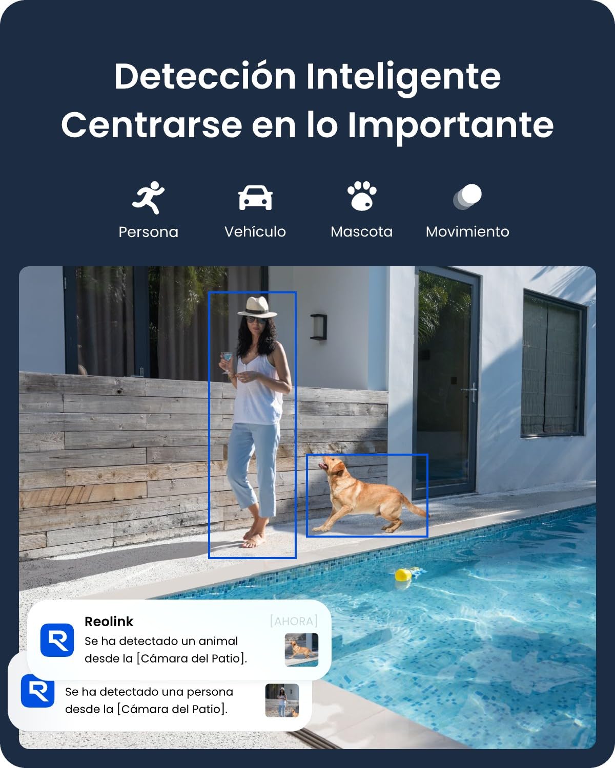 Reolink 4K 360° PT Camara Vigilancia WiFi Exterior Solar, 8MP Cámara con Auto-Seguimiento, Wi-Fi 6 de 2,4/5 GHz, Detección Inteligente, Visión Nocturna en Color, Argus PT Ultra + Panel Solar de 3W