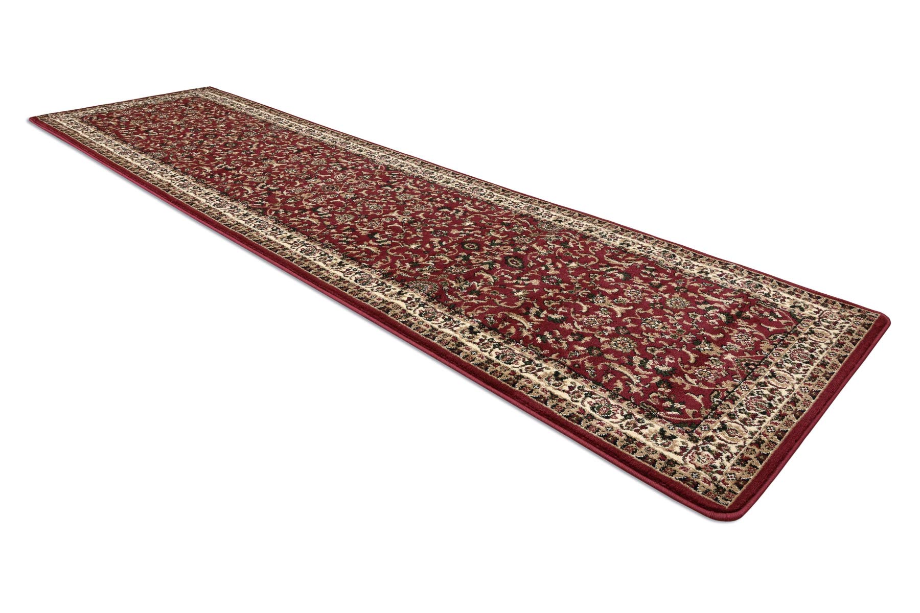 rugsx Passatoia corridoio, tappeto ROYAL ADR, Classico, tradizionale, per il corridoio, la hall, la sala, di alta qualità rosso 60x200 cm