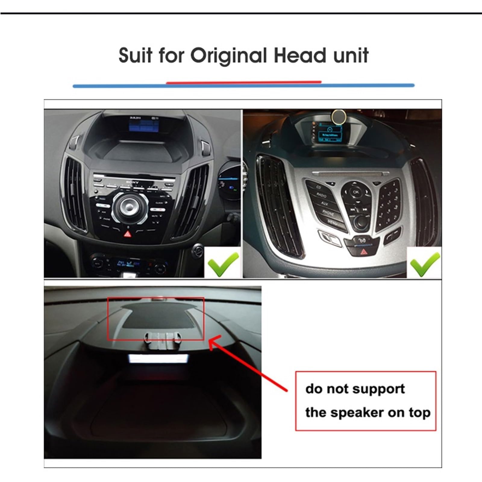 9 "Android 10.0 Radio samochodowe odtwarzacz multimedialny GPS dla forda, Kuga Escape C-max 2013 2 Din Autoradio Auto Audio nawigacja samochodowa stereo