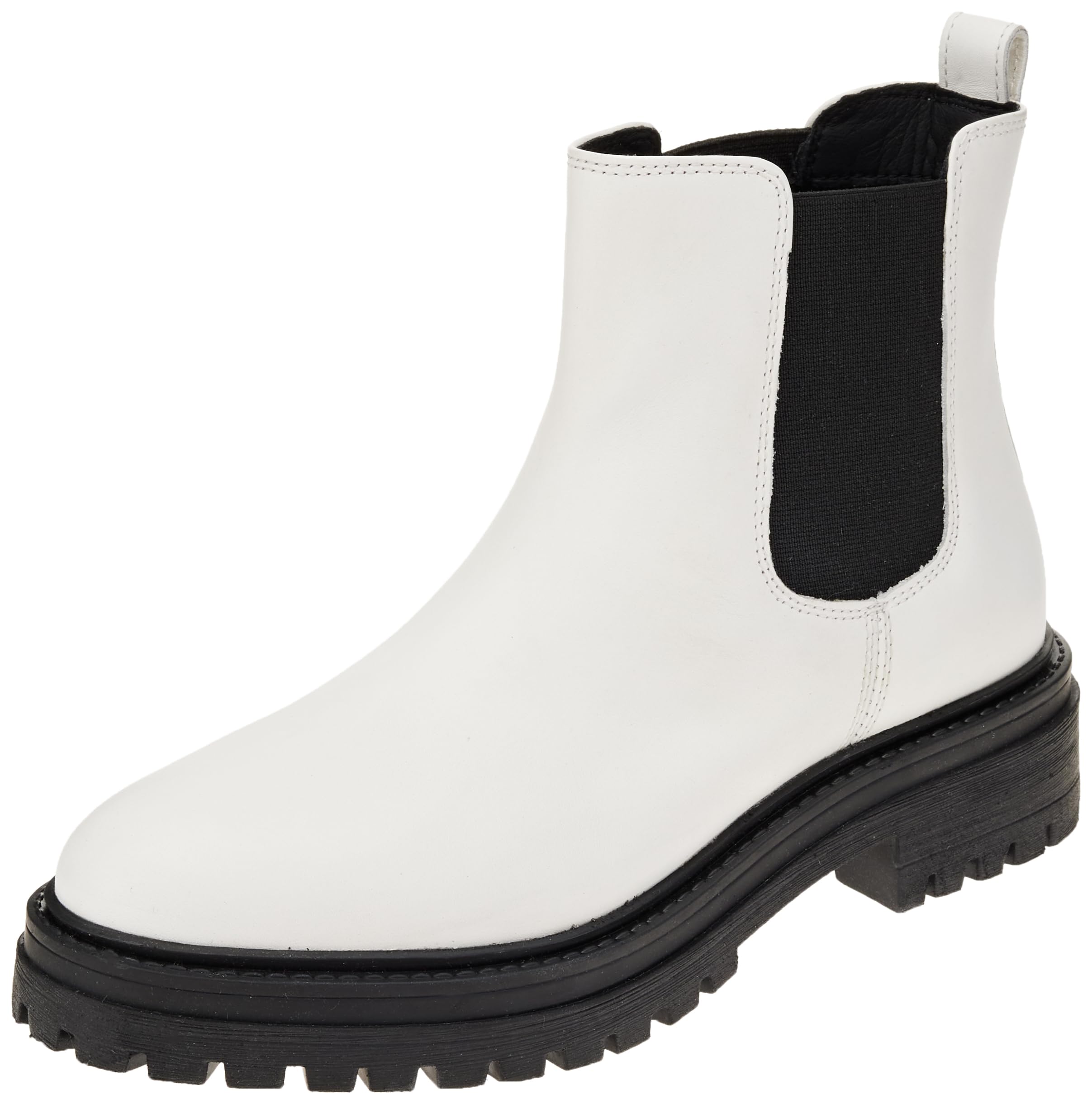 Geox Women's D Iridea Ankle Boots, White, 6 UK