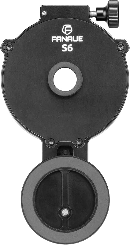 FANAUE Adaptador de teléfono para telescopio, telescopio terrestre, soporte para teléfono inteligente para binoculares, microscopio monocular, soporte magnético para digiscoping para teléfono celular para fotografía con cámara