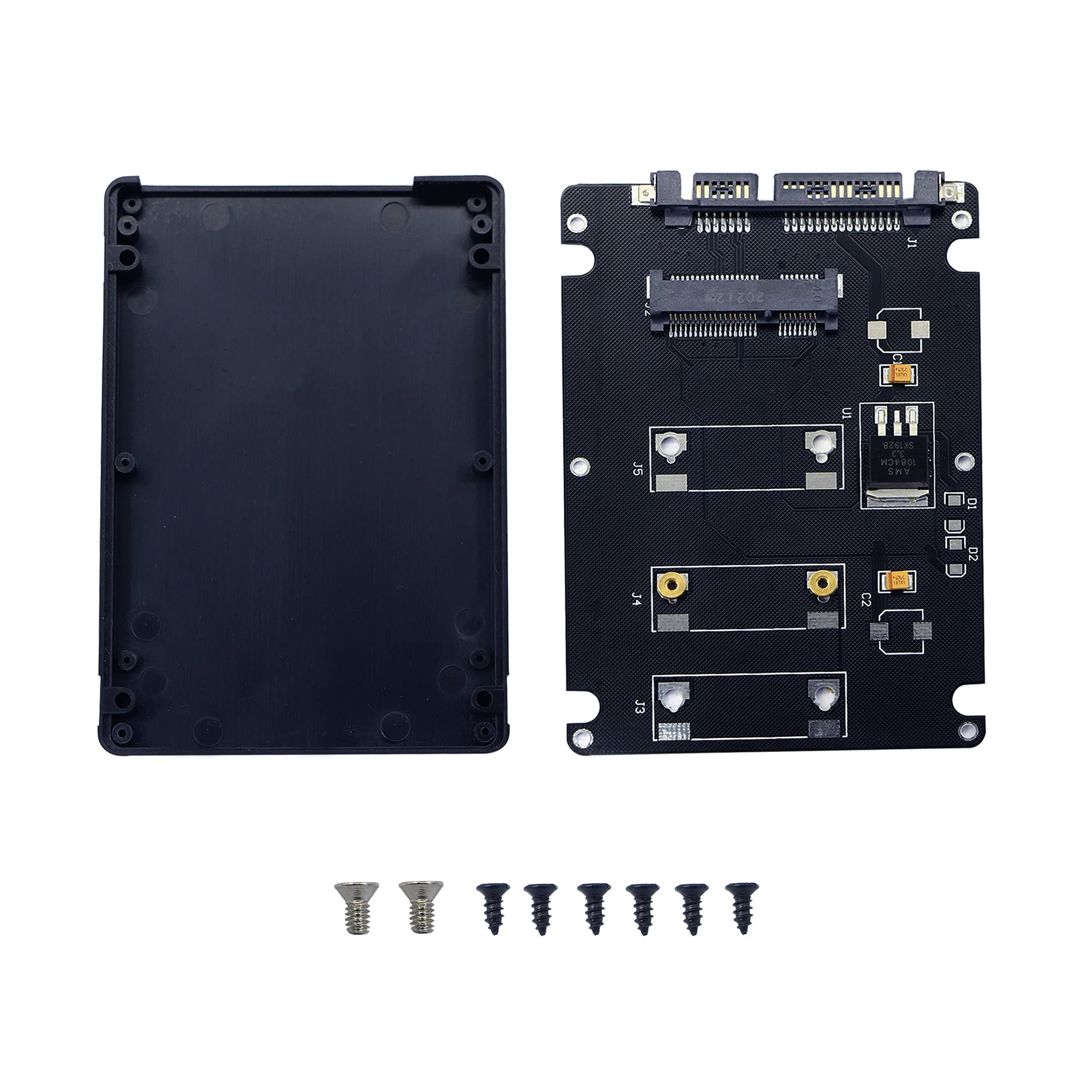 Adattatore Convertitore MSATA A SATA III Da 2.5″ – Custodia Per SSD