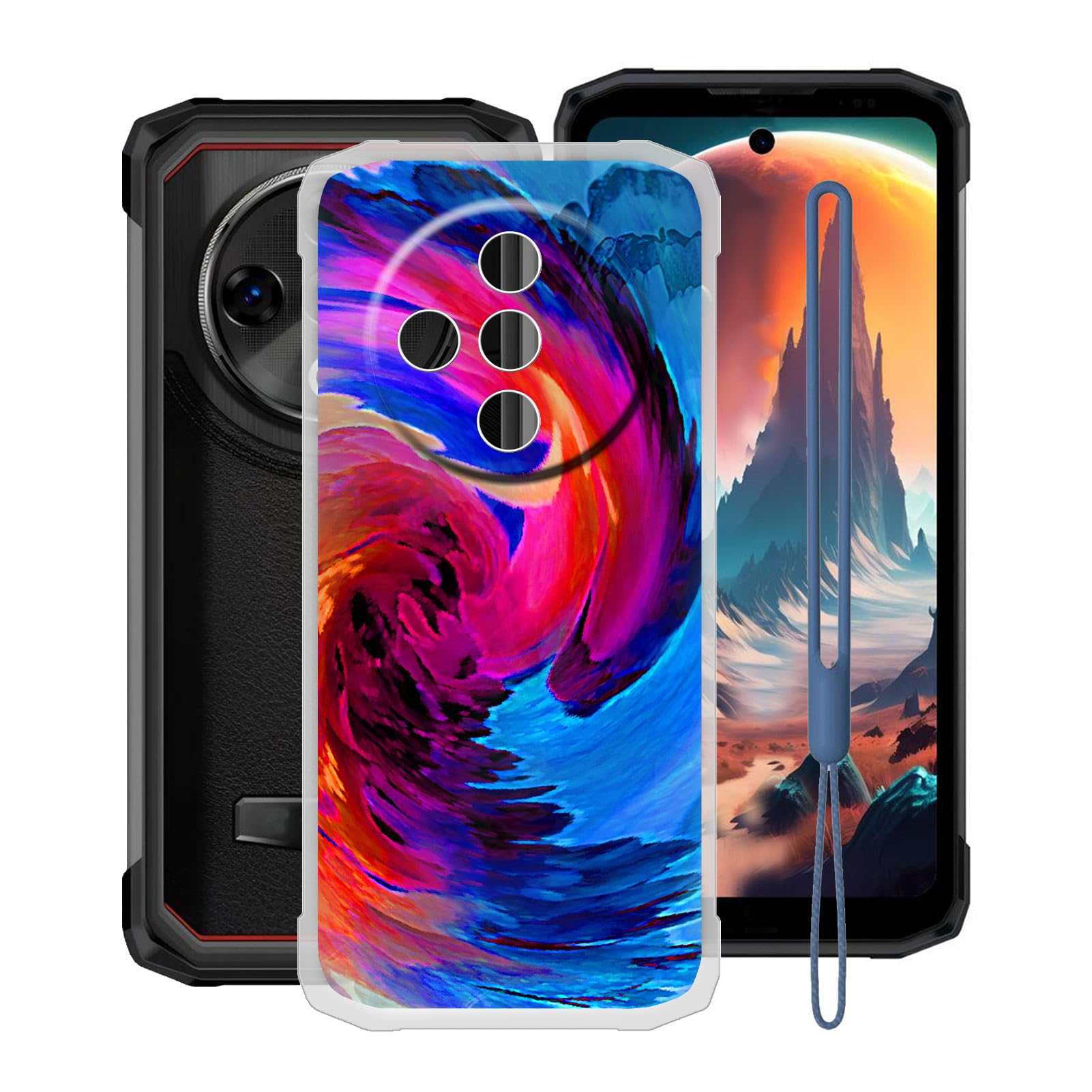 Phone Case For Doogee Fire 6 Power (6.56"), Shockproof Bumper Soft - View #6